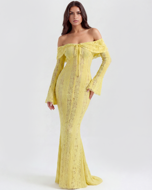 Vestido Alessandra – Amarillo