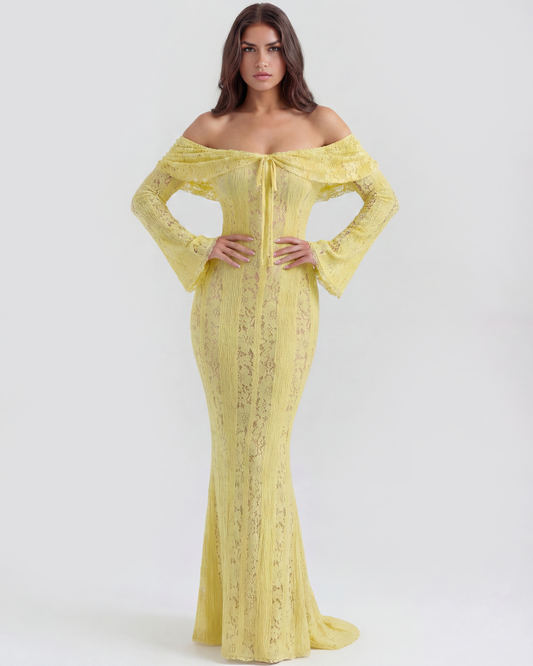 Vestido Alessandra – Amarillo