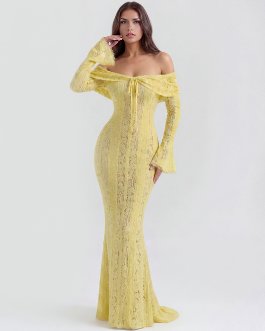 Vestido Alessandra – Amarillo