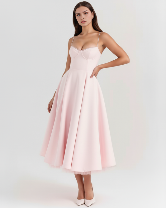 Vestido Selene – Rosa Empolvado