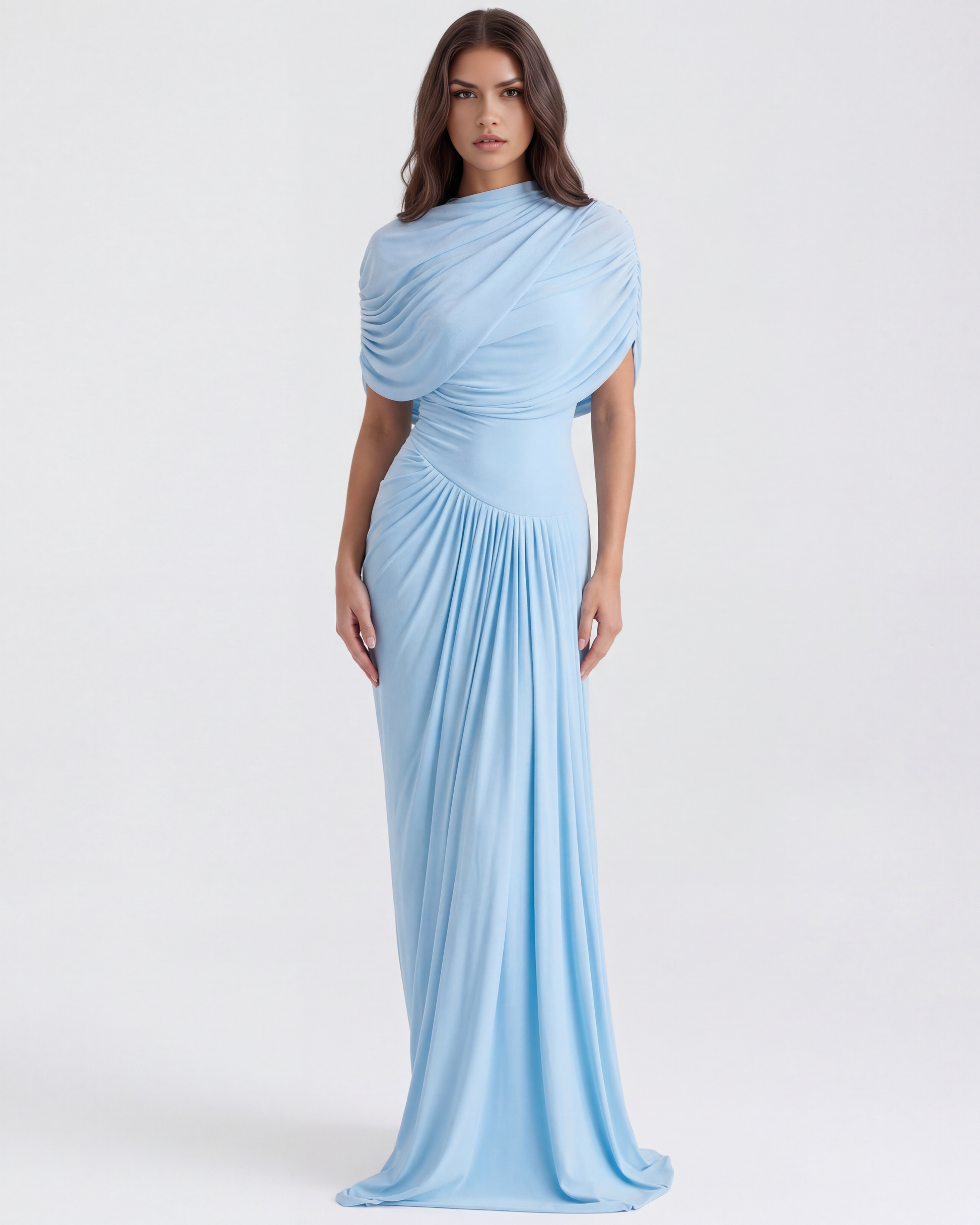 Vestido Camilla – Azul Bebé