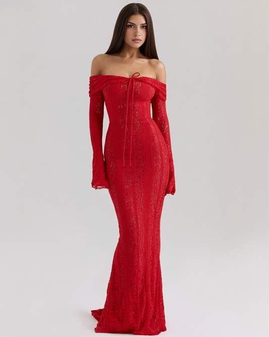Vestido Alessandra – Rojo
