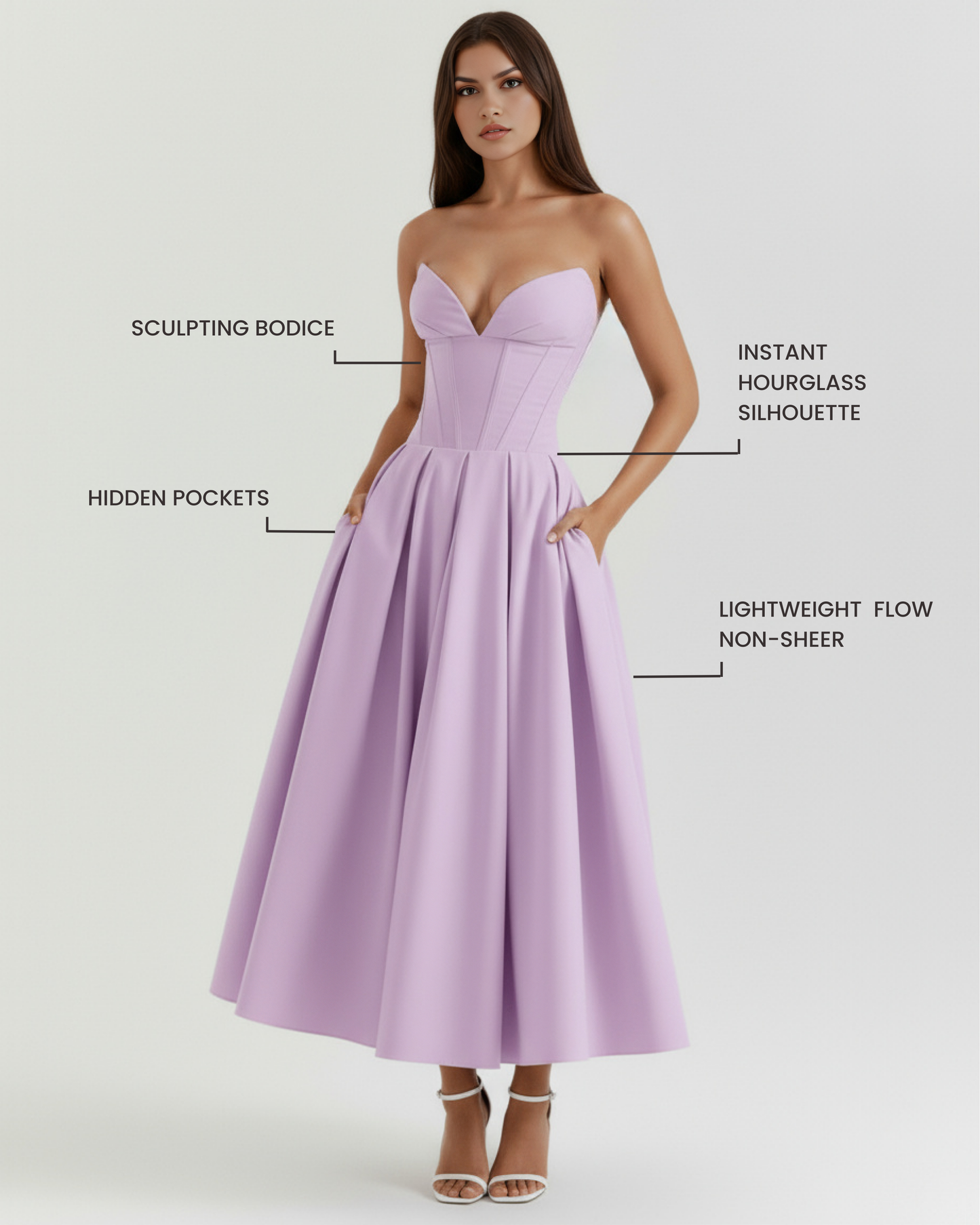 Vestido Amalfi – Violeta