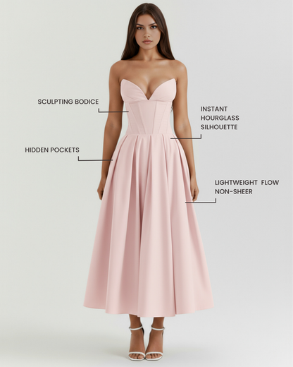 Vestido Amalfi – Rosa