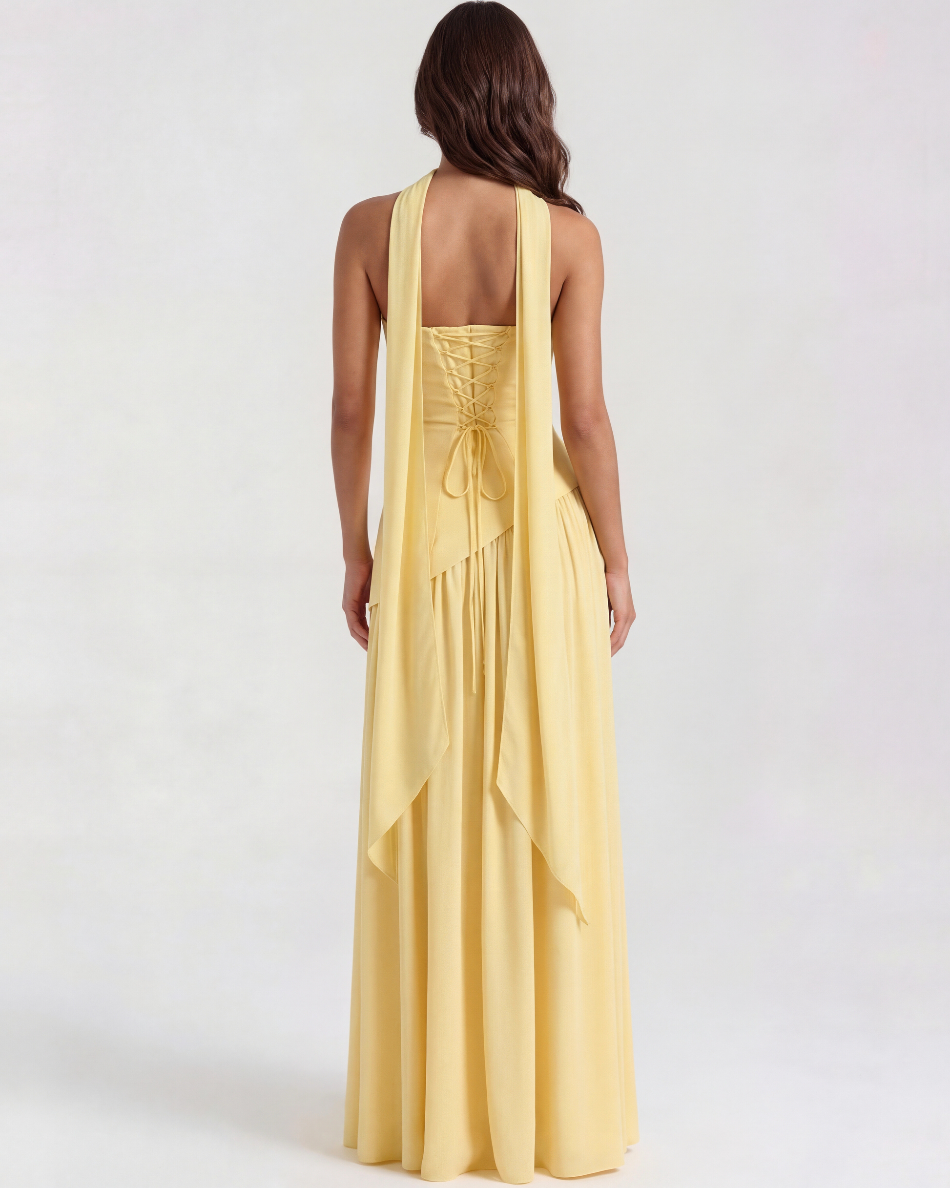 Vestido Serena – Amarillo Mantequilla