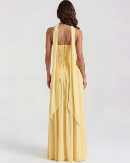Vestido Serena – Amarillo Mantequilla