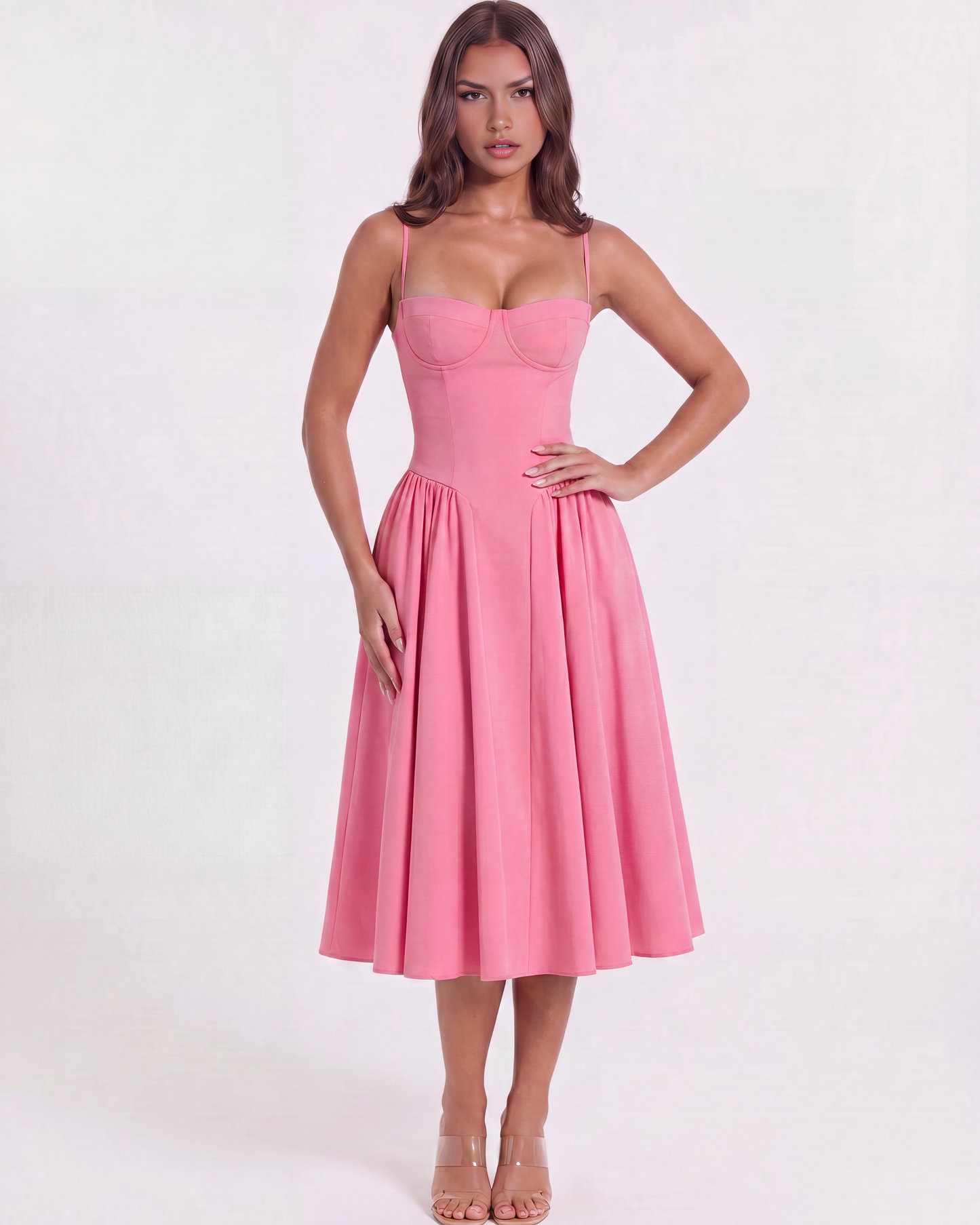 Vestido Francesca – Rosa