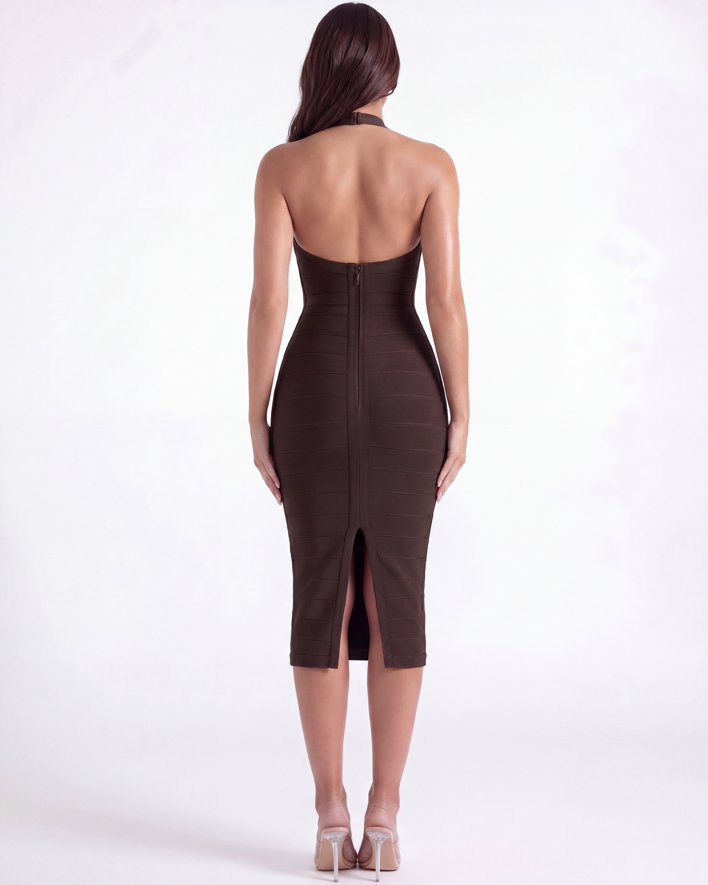 Vestido Kelly – Marrón