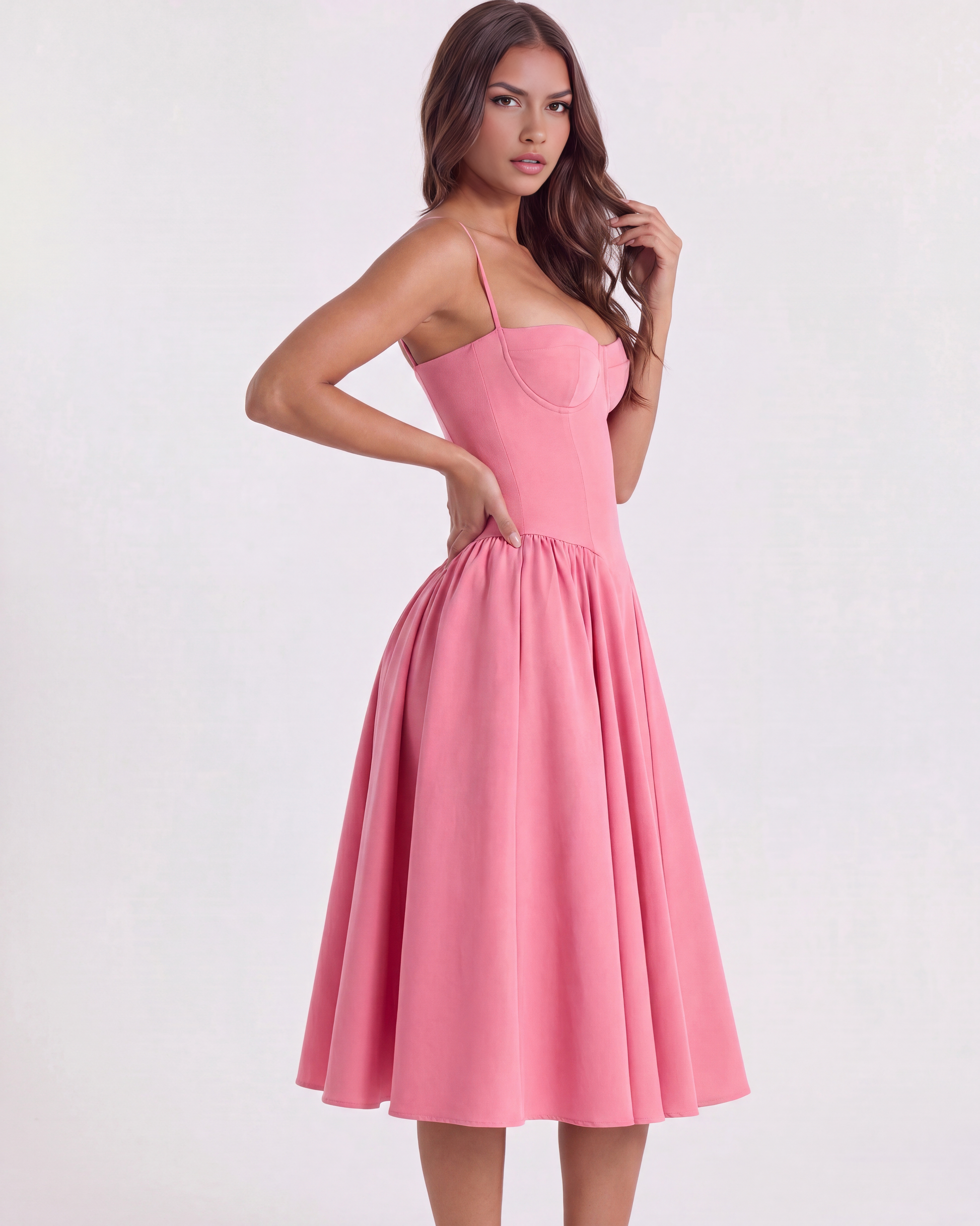 Vestido Francesca – Rosa