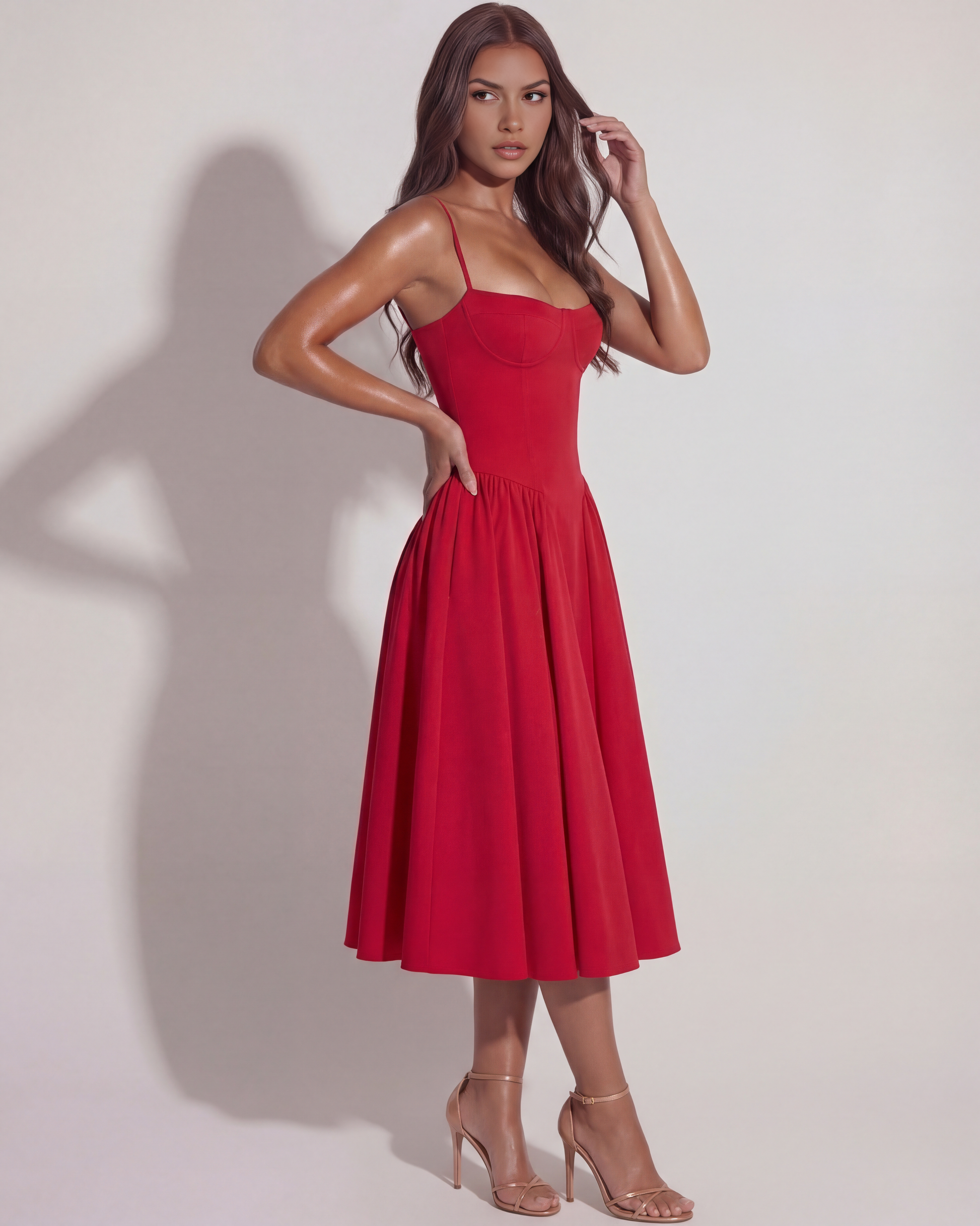 Vestido Francesca – Rojo