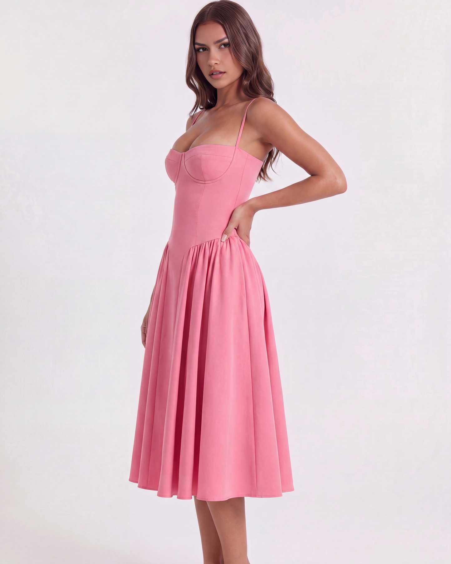 Vestido Francesca – Rosa