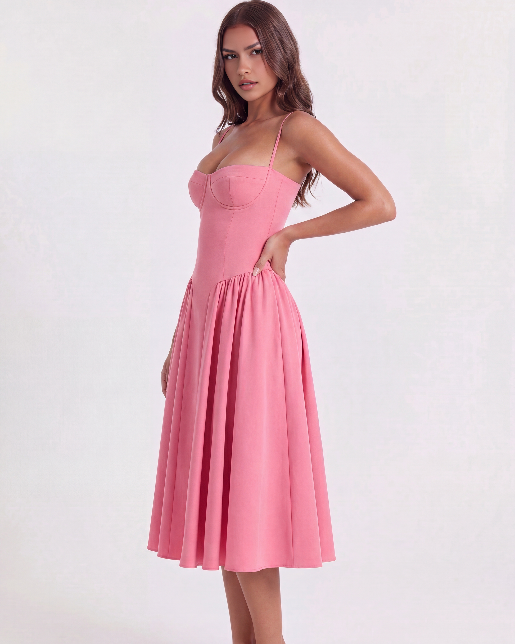Vestido Francesca – Rosa