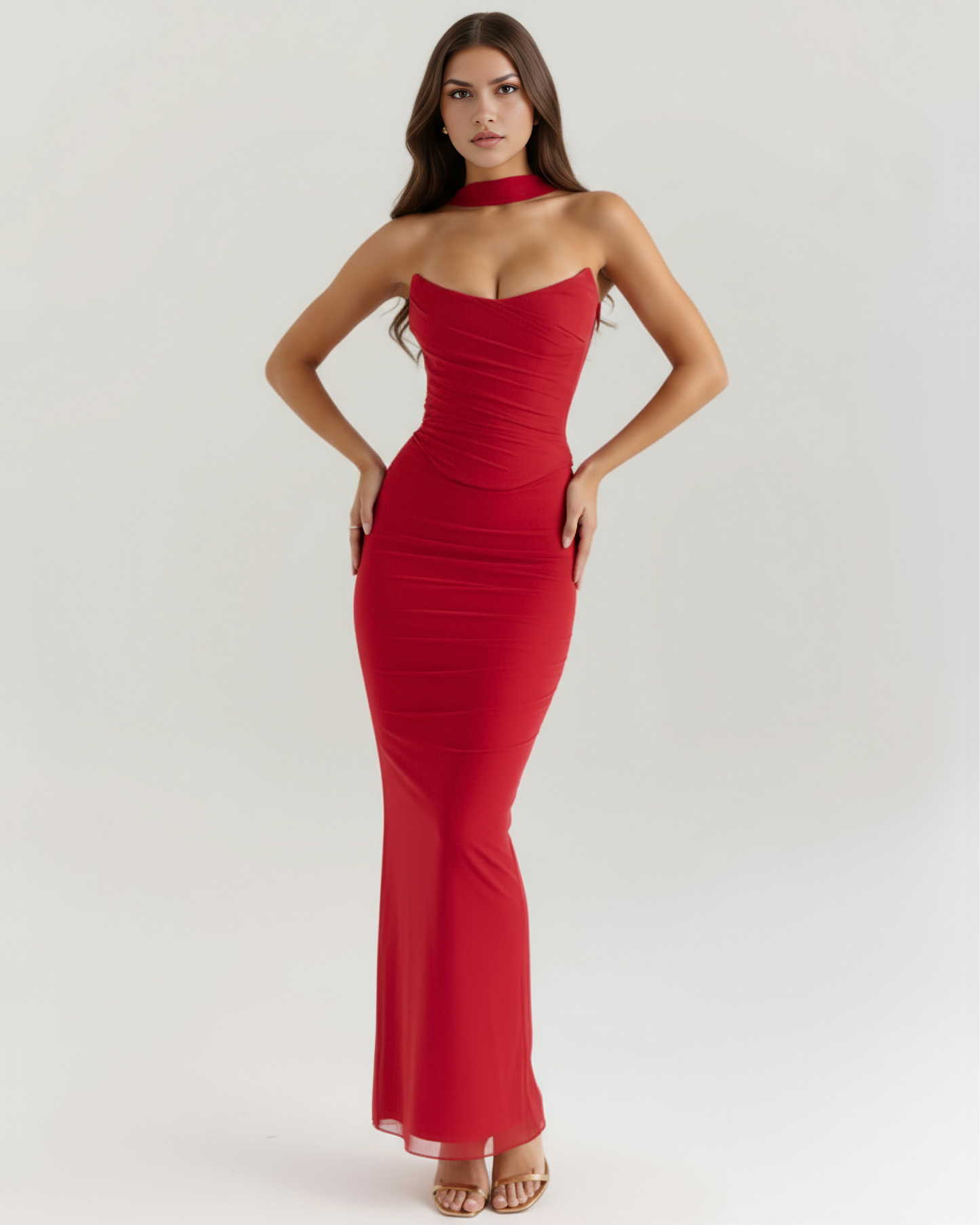 Vestido Malu – Rojo