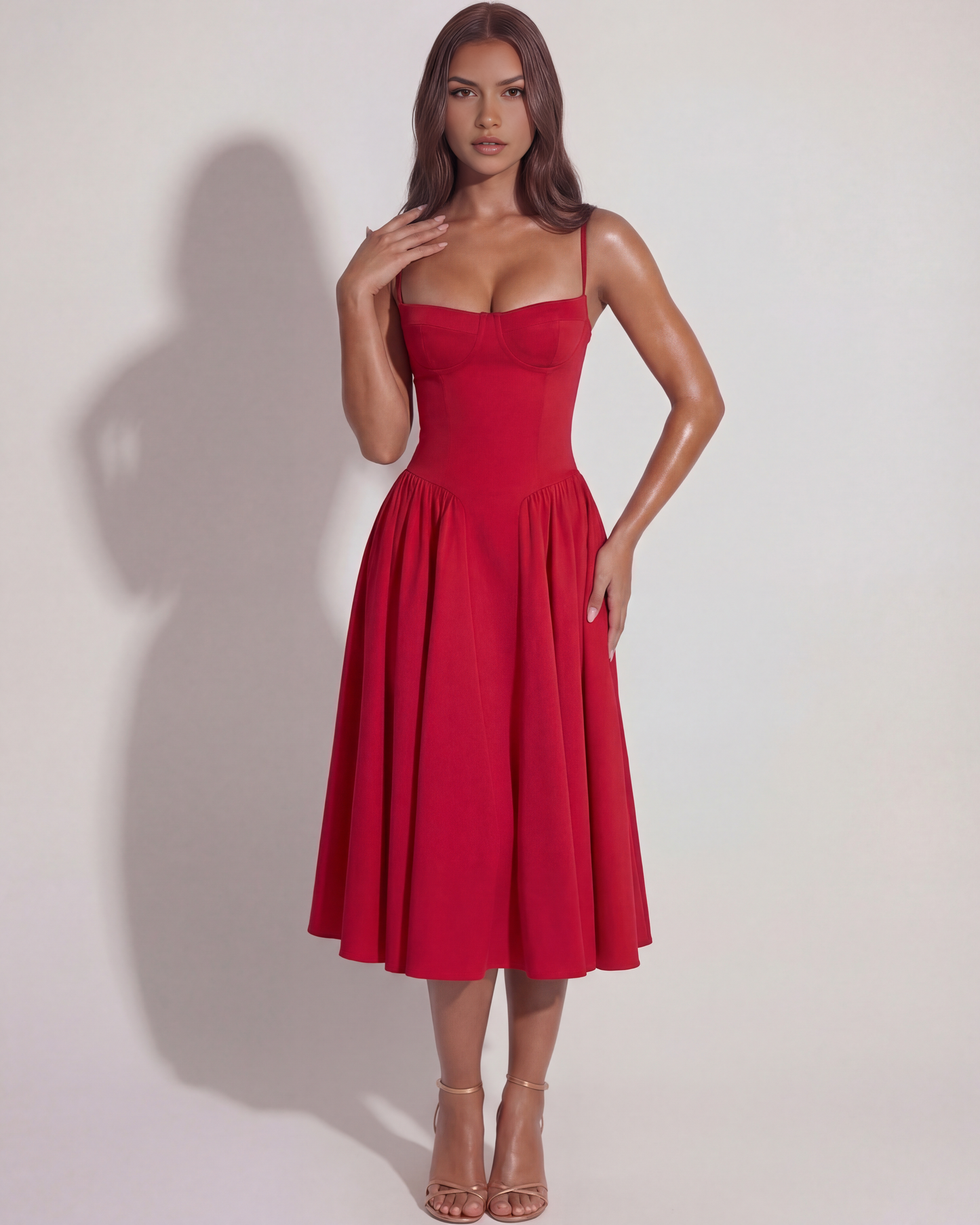 Vestido Francesca – Rojo