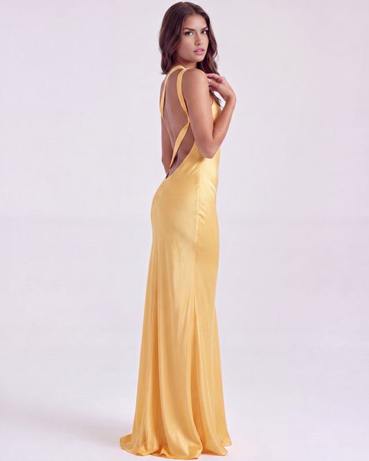 Vestido Amara – Amarillo