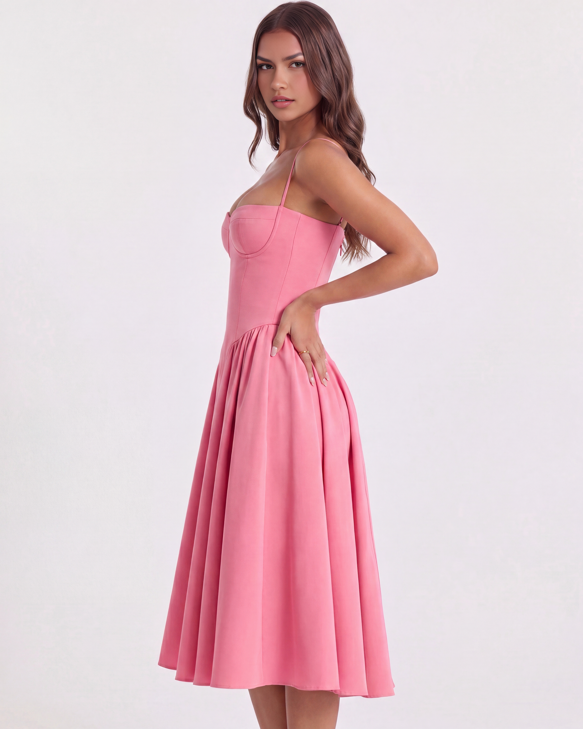 Vestido Francesca – Rosa