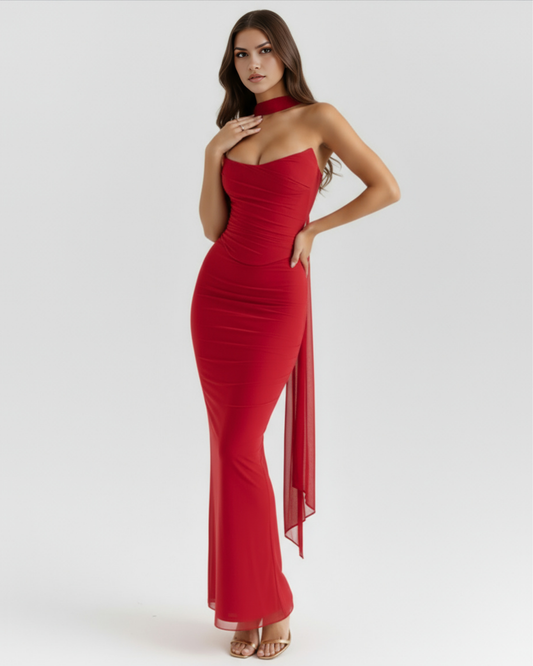 Vestido Malu – Rojo