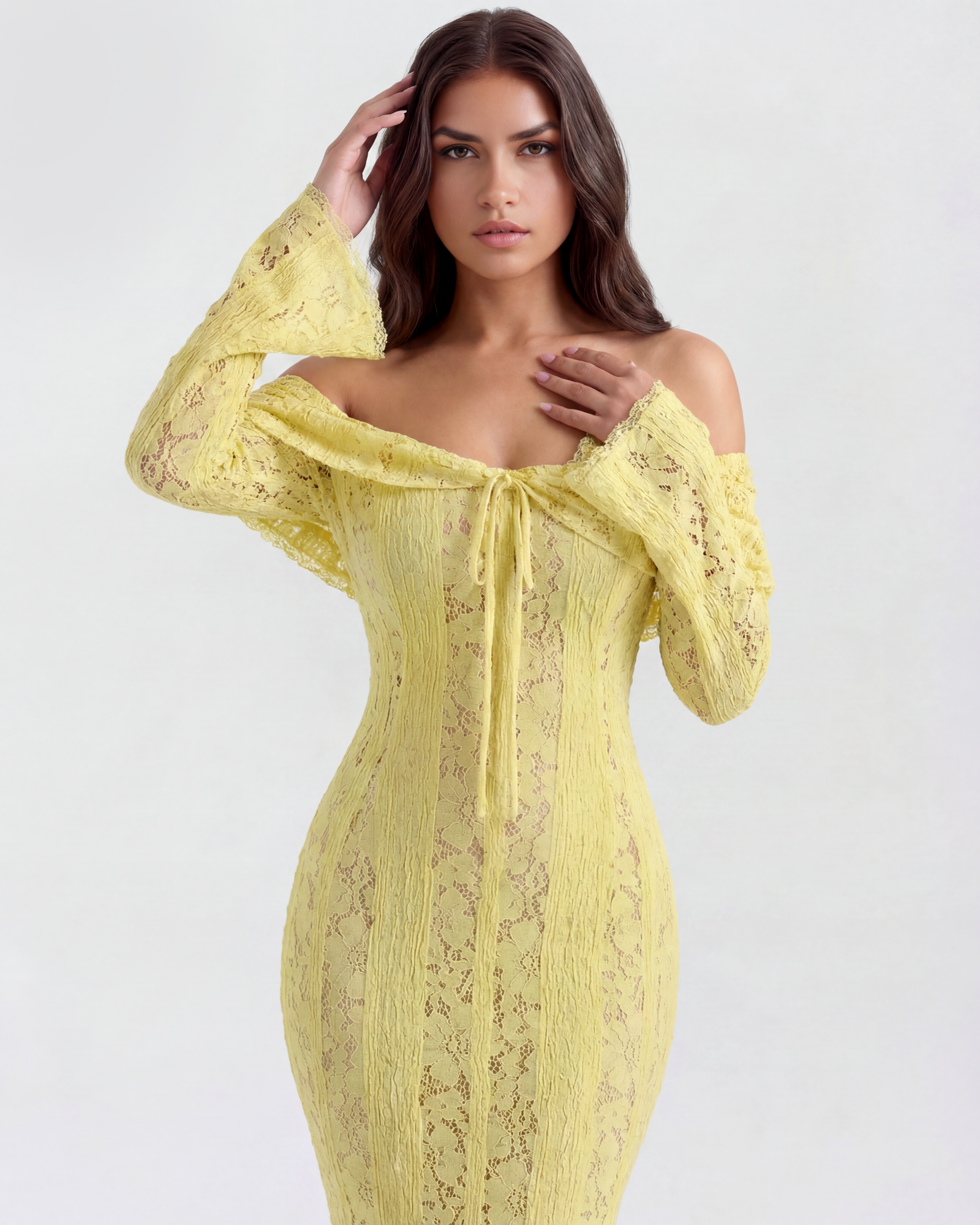Vestido Alessandra – Amarillo