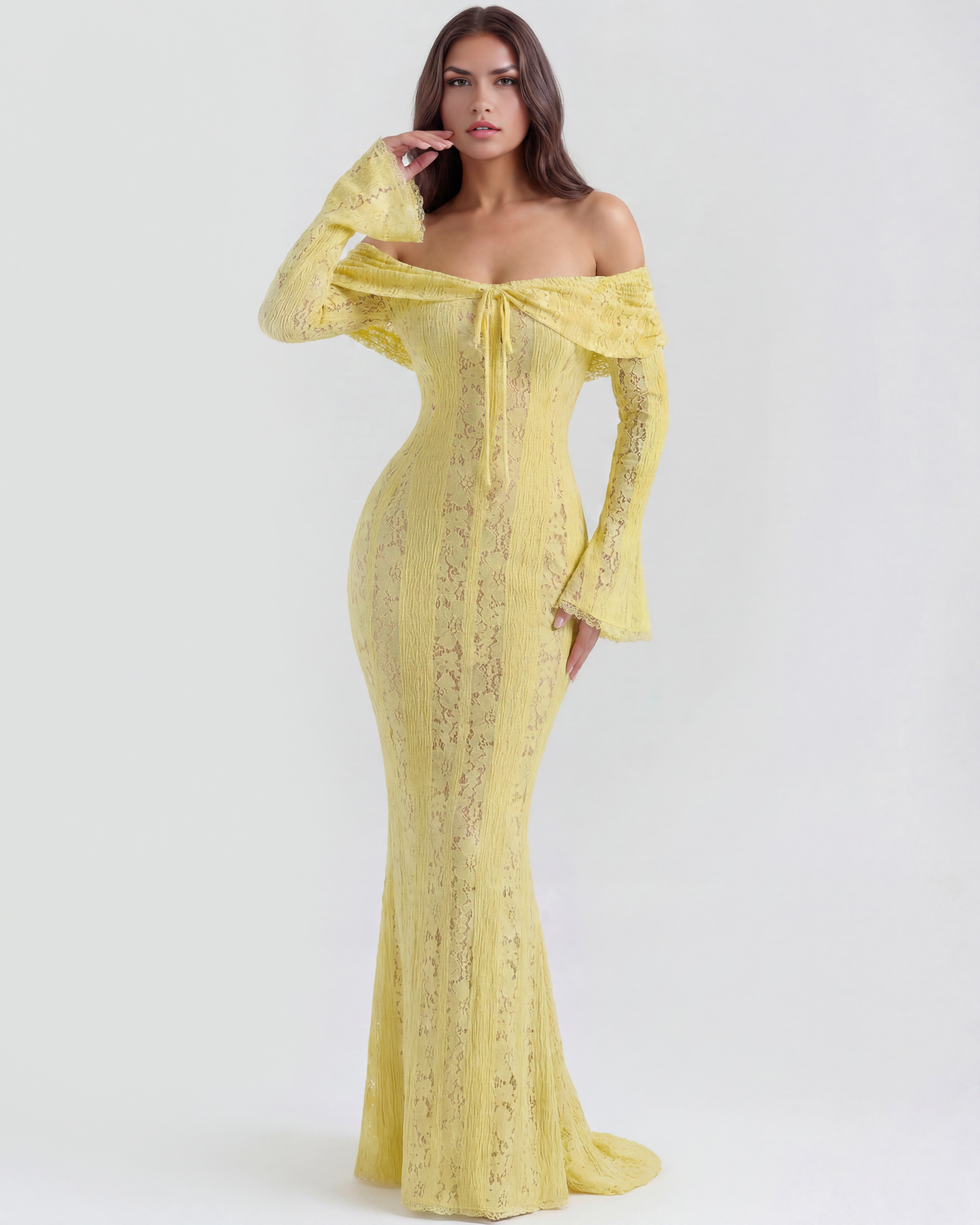 Vestido Alessandra – Amarillo