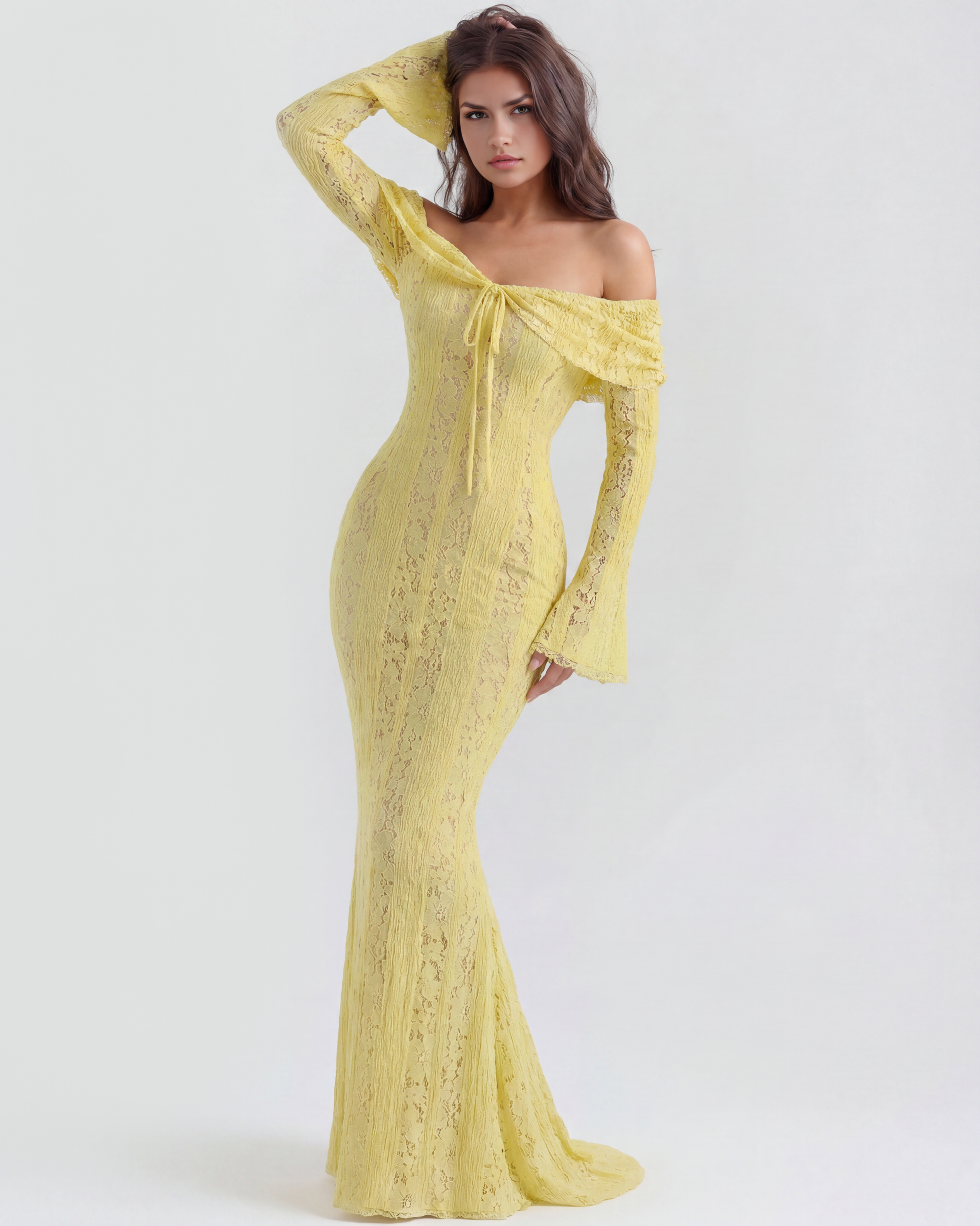 Vestido Alessandra – Amarillo