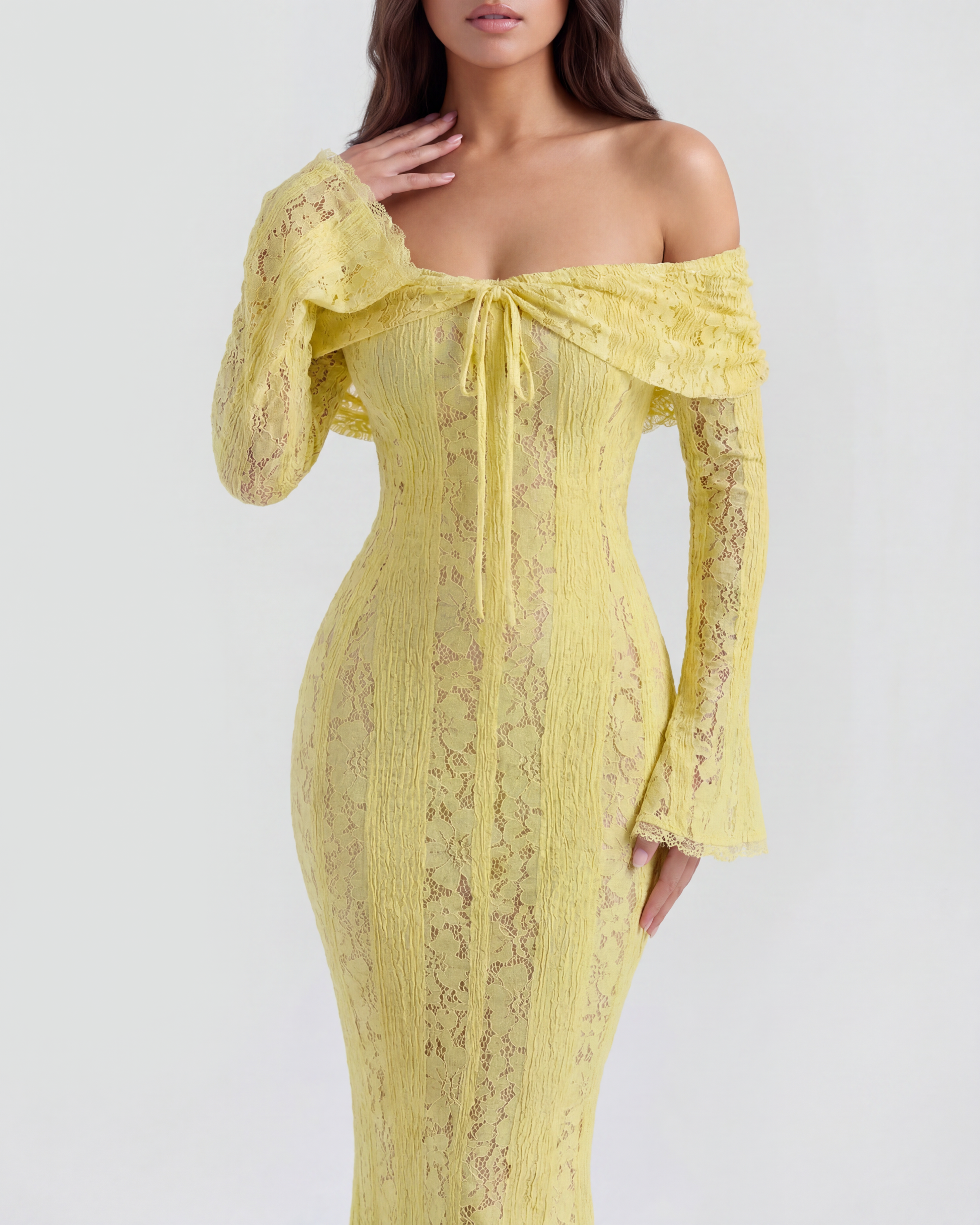 Vestido Alessandra – Amarillo