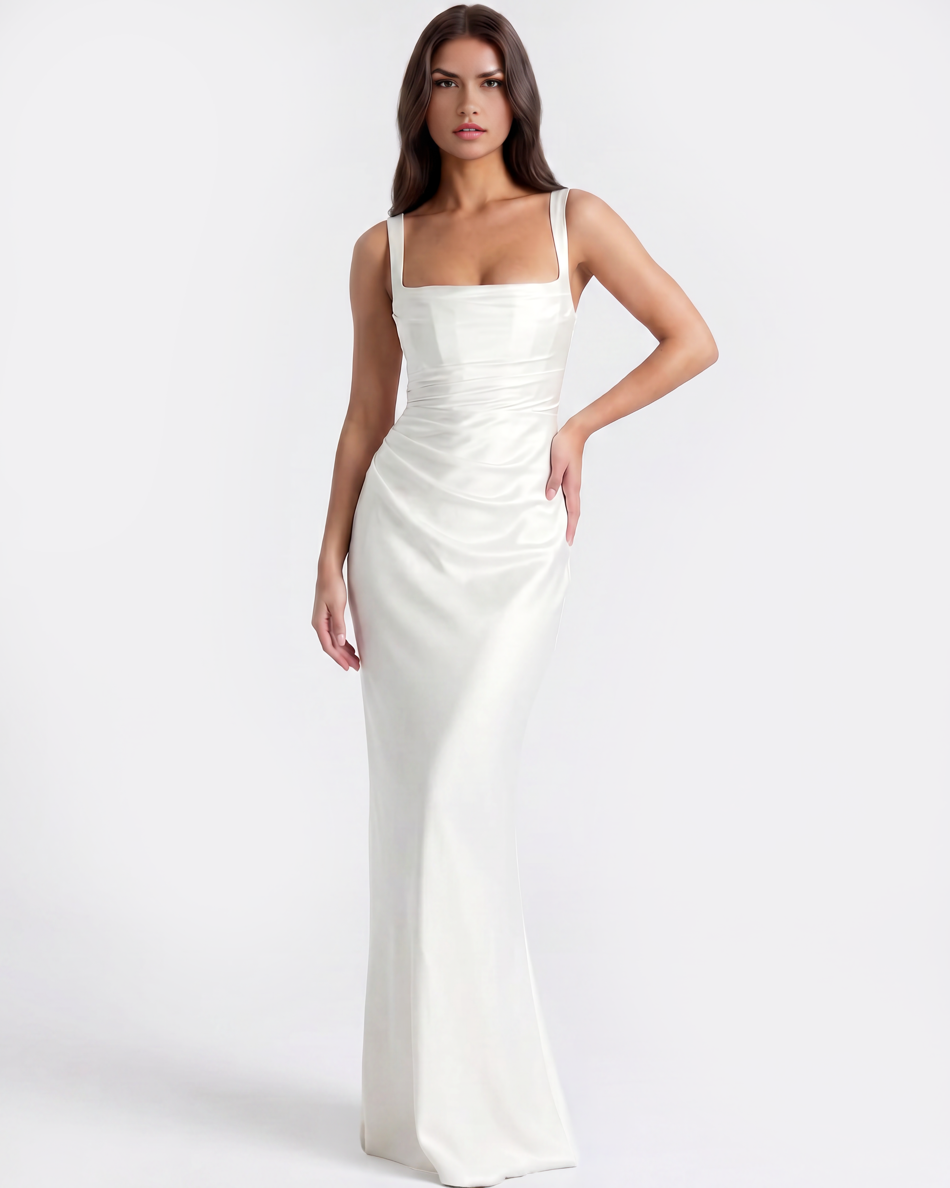 Vestido Adrienne – Blanco