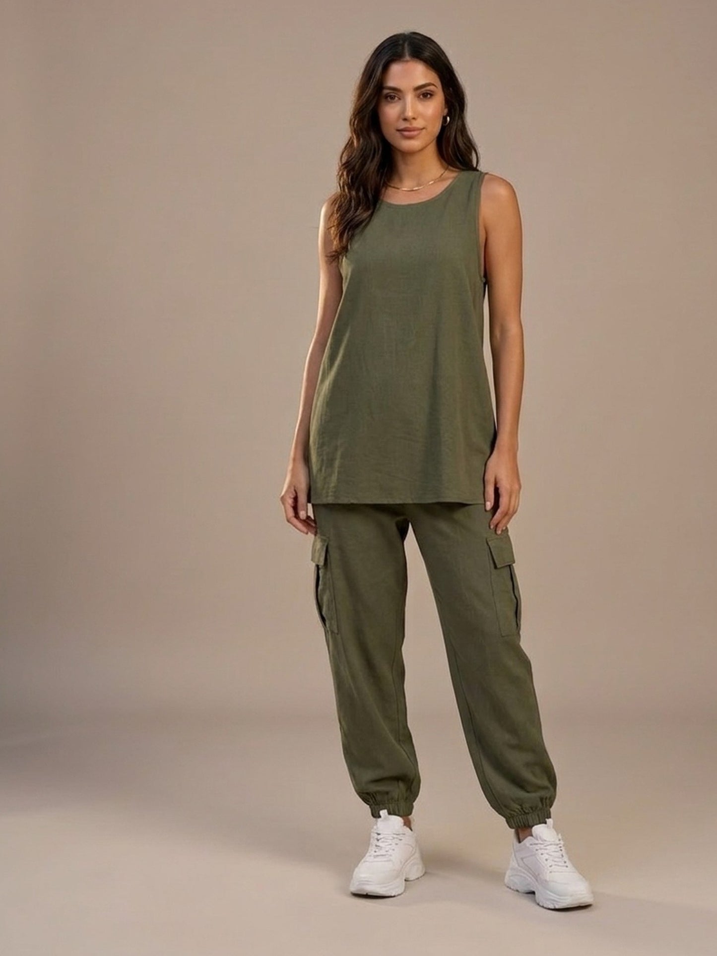 Conjunto Casual de Lino