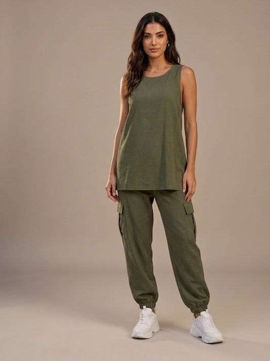 Conjunto Casual de Lino
