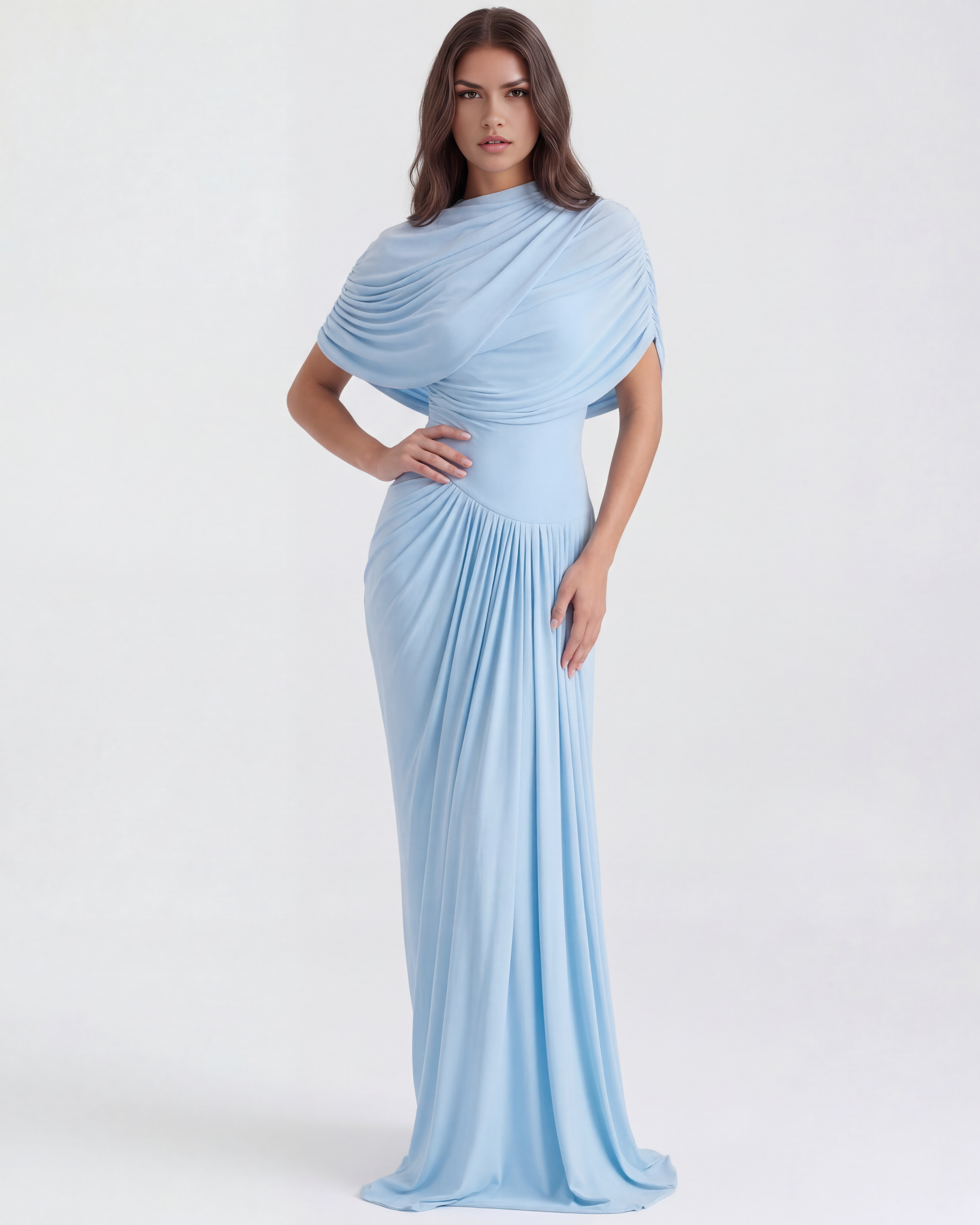 Vestido Camilla – Azul Bebé