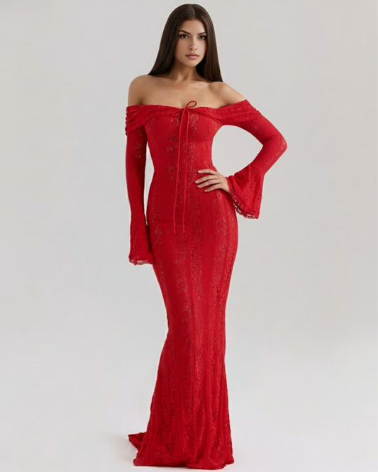 Vestido Alessandra – Rojo