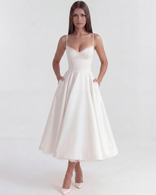 Vestido Selene – Blanco