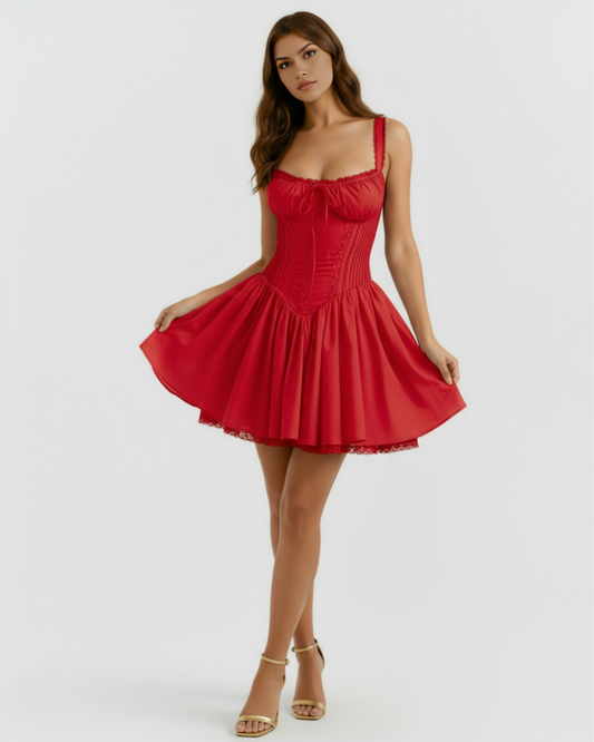 Vestido Luna – Rojo