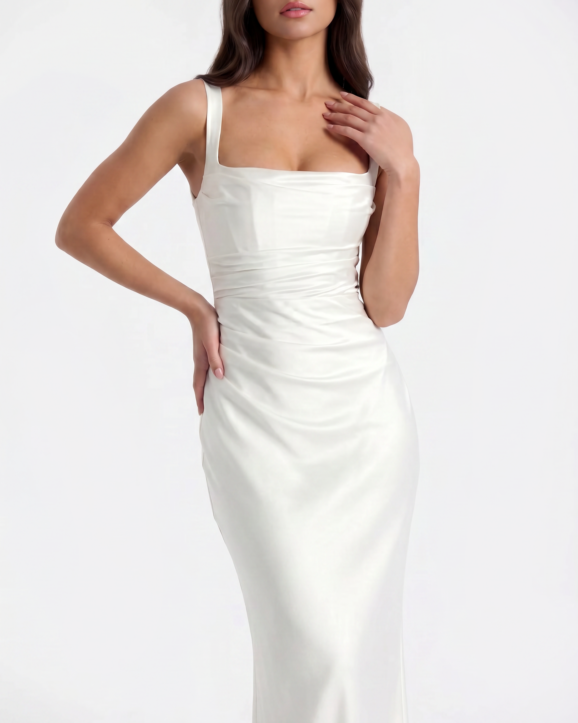Vestido Adrienne – Blanco