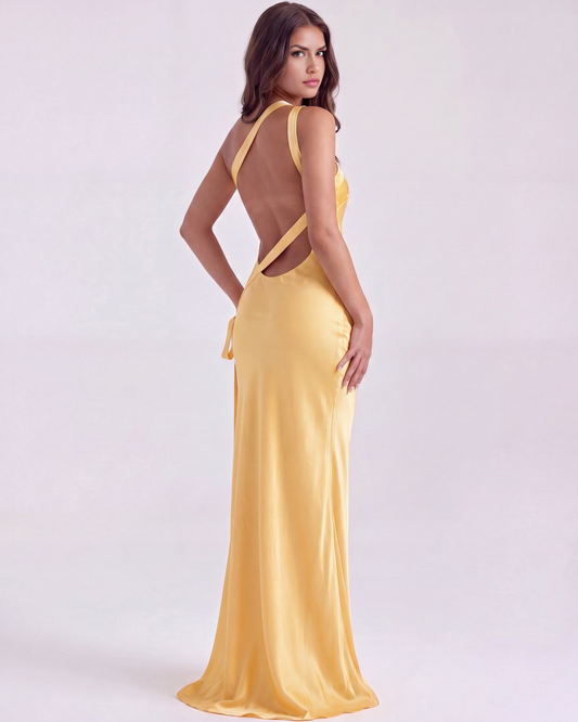 Vestido Amara – Amarillo