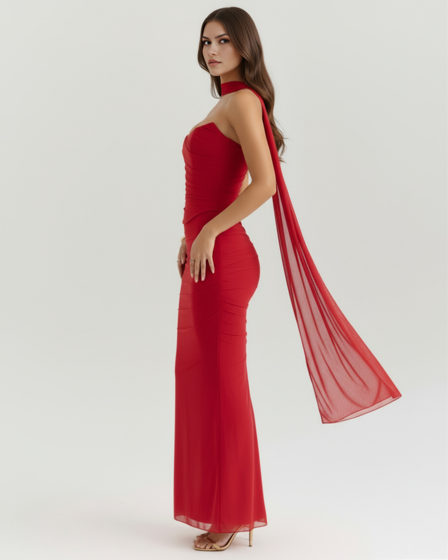 Vestido Malu – Rojo