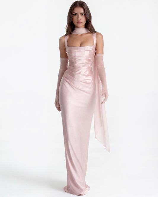 Vestido Adrienne – Rosa