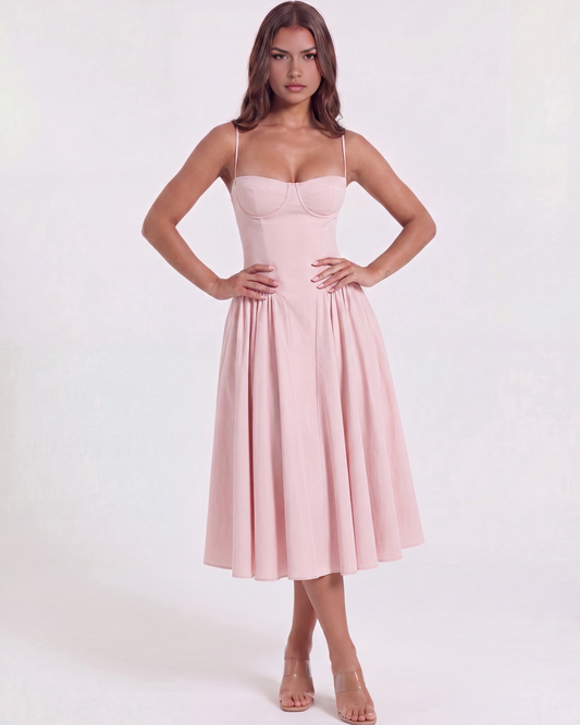 Vestido Francesca – Rosa Bebé