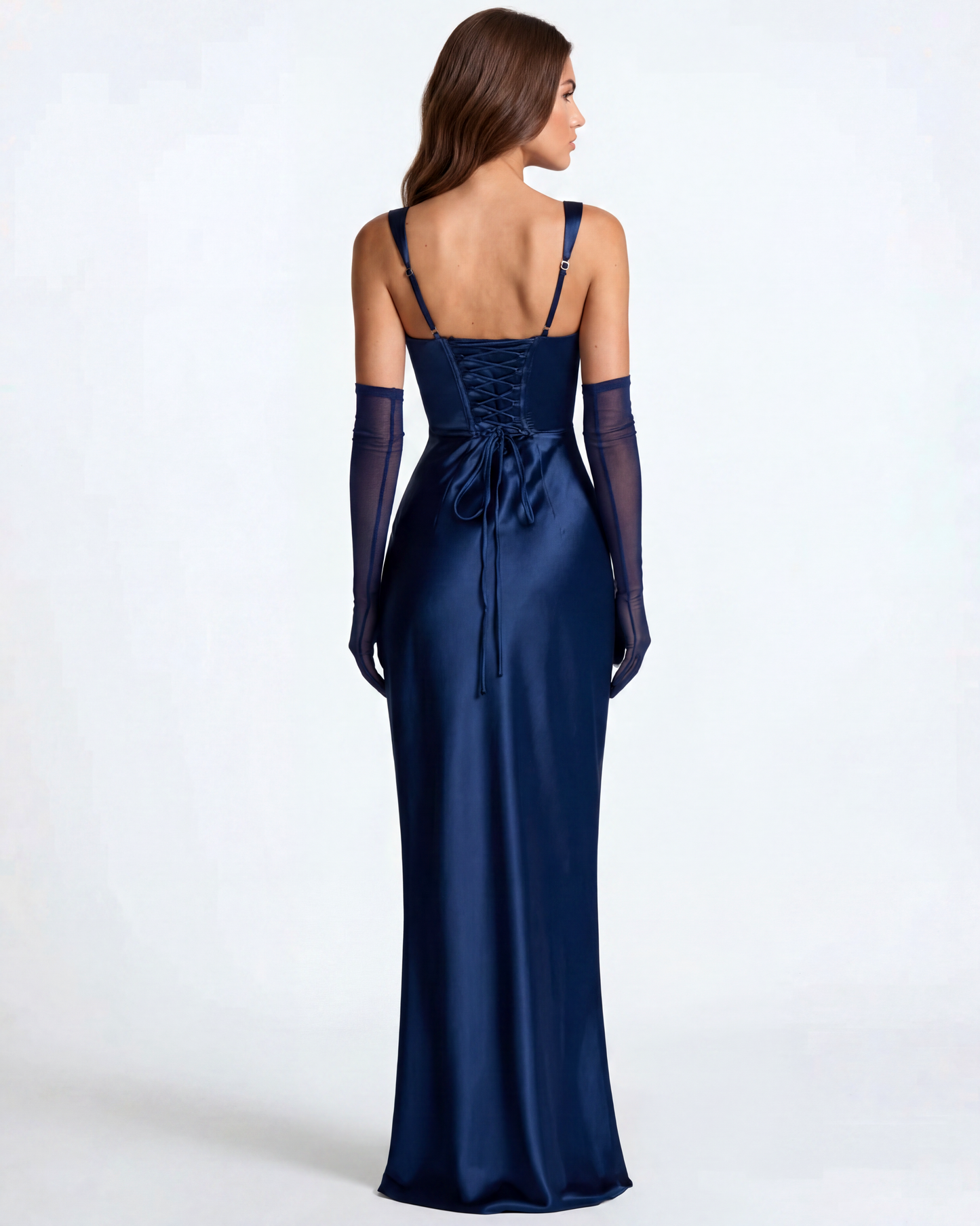 Vestido Adrienne – Azul Marino