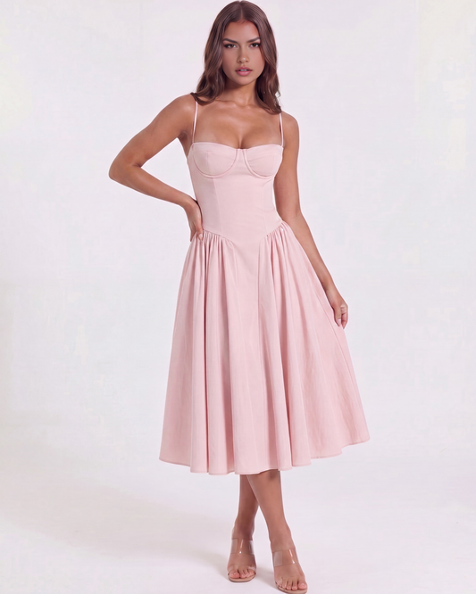 Vestido Francesca – Rosa Bebé