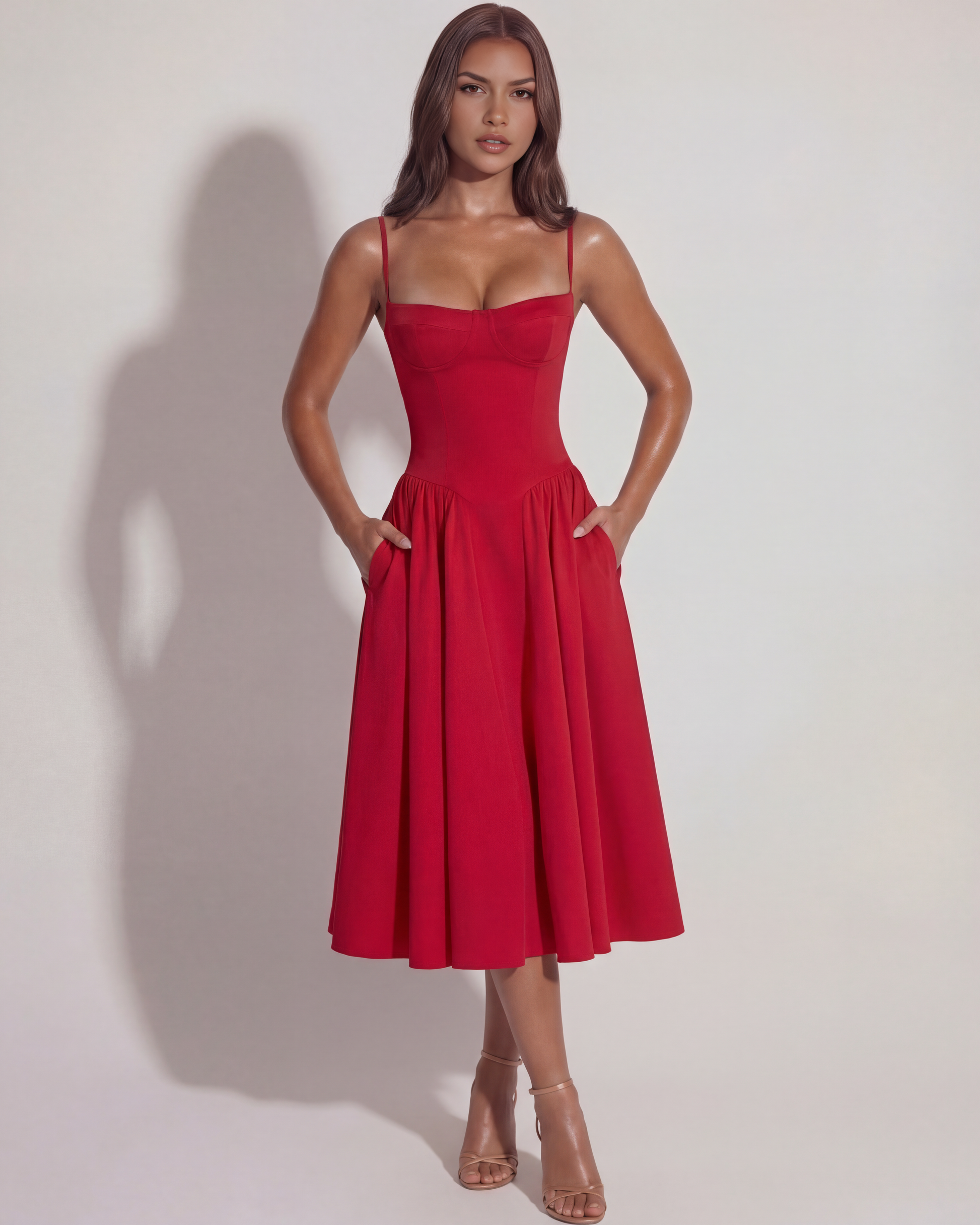 Vestido Francesca – Rojo