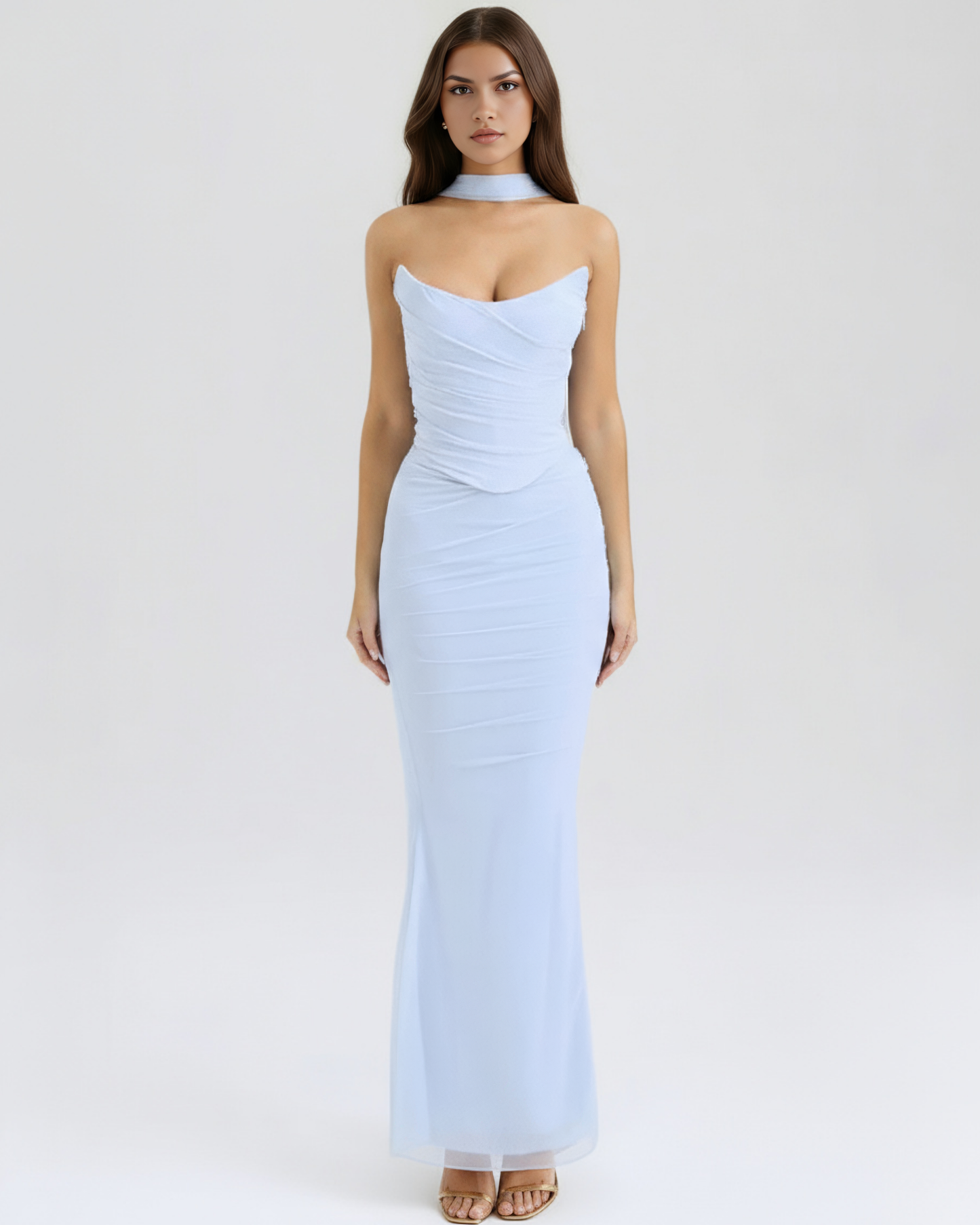 Vestido Malu – Azul Bebé