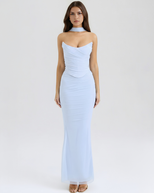 Vestido Malu – Azul Bebé