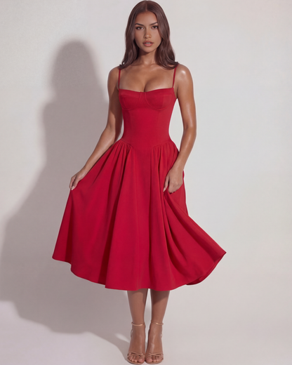 Vestido Francesca – Rojo
