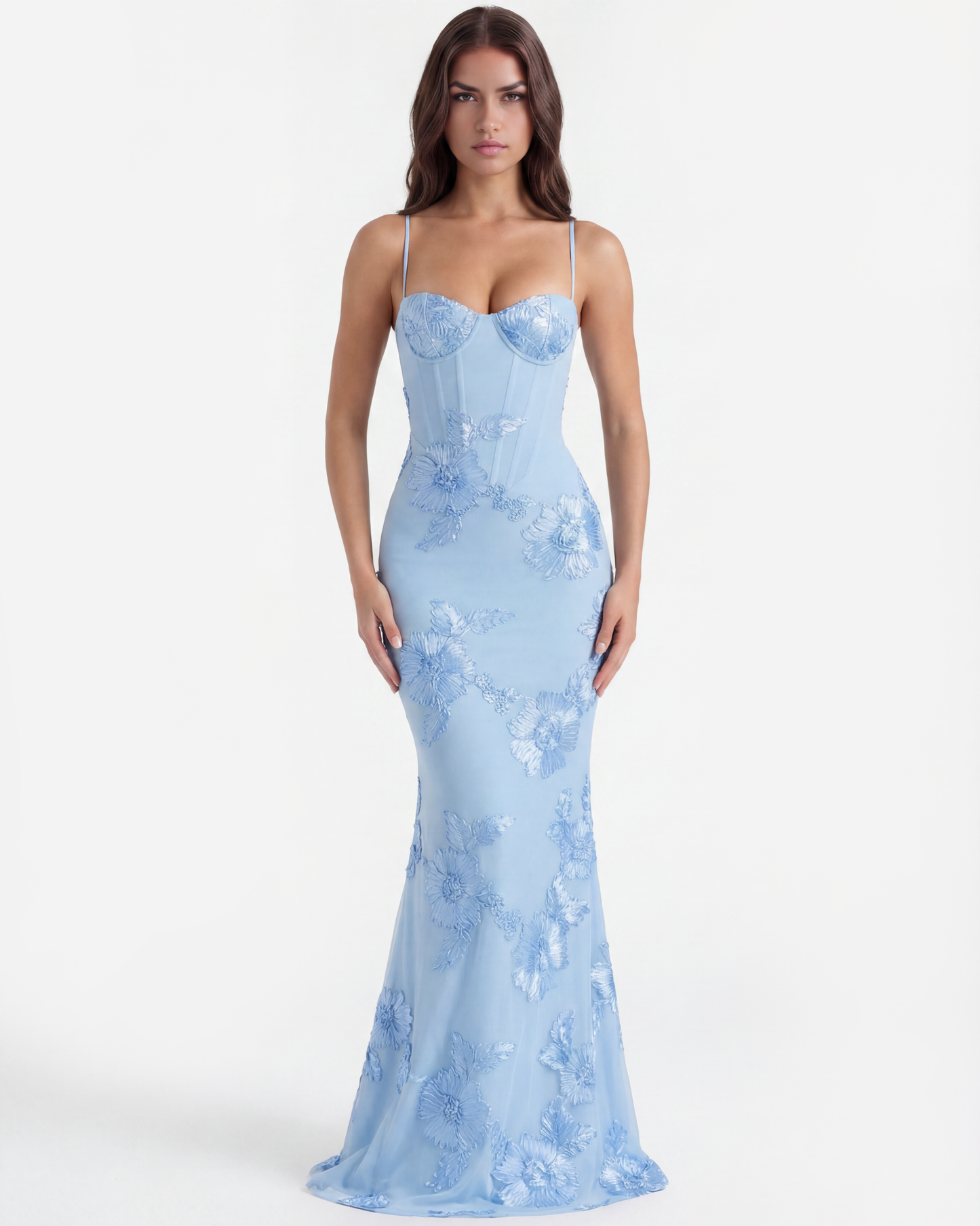 Vestido Celeste – Azul Bebé