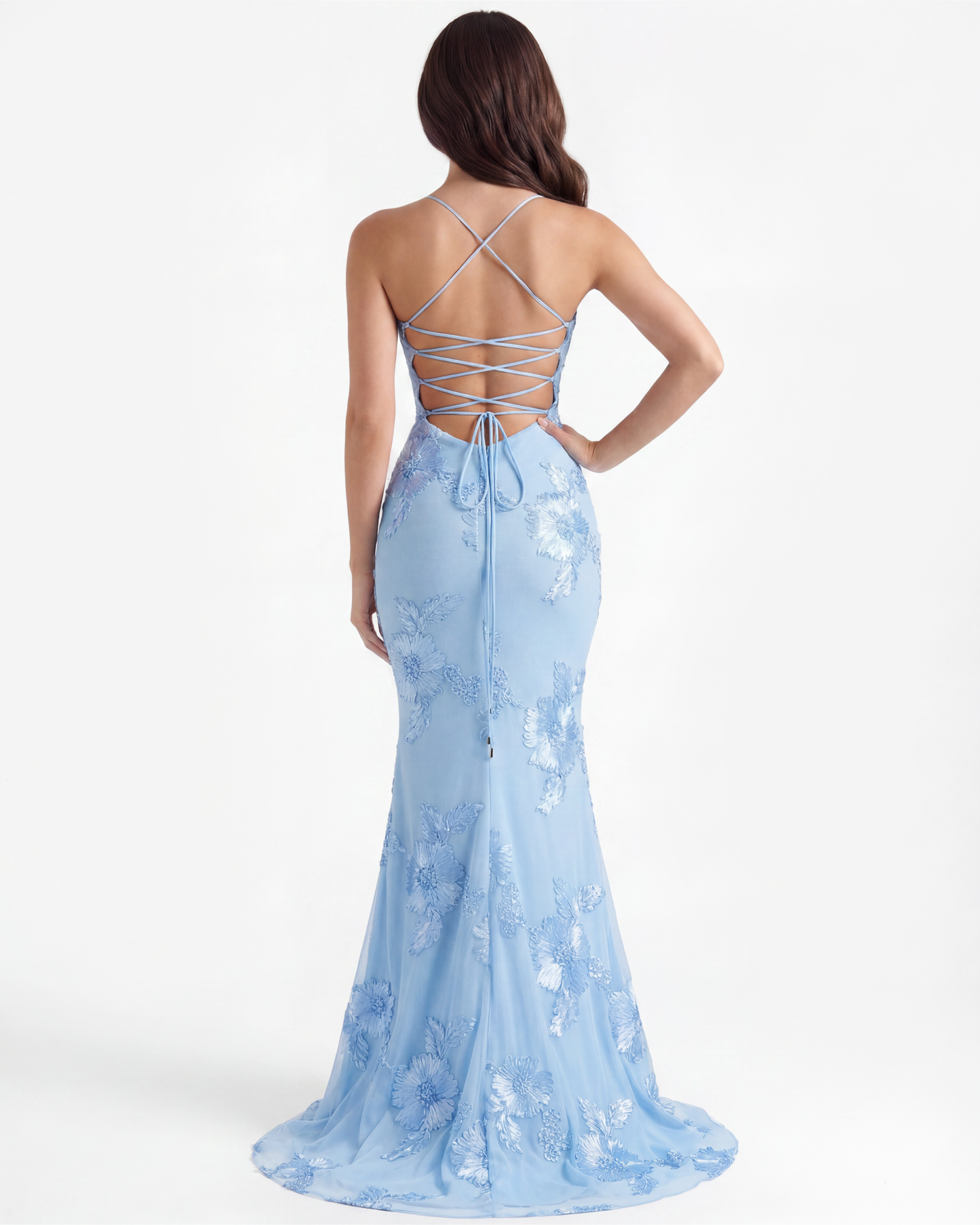 Vestido Celeste – Azul Bebé