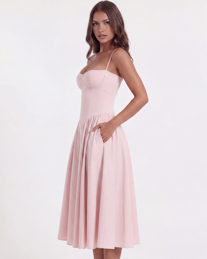 Vestido Francesca – Rosa Bebé