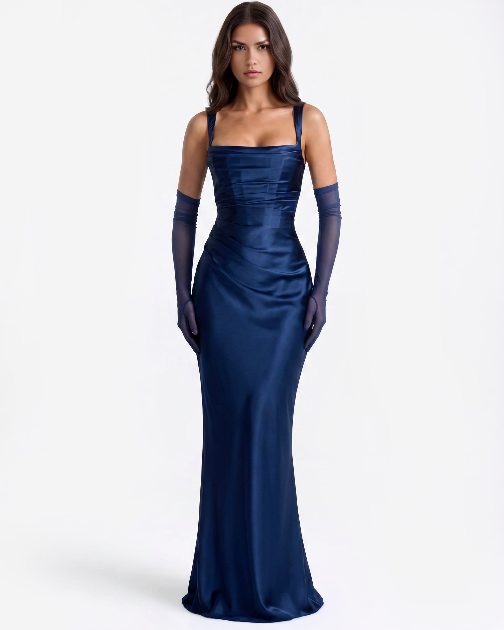 Vestido Adrienne – Azul Marino