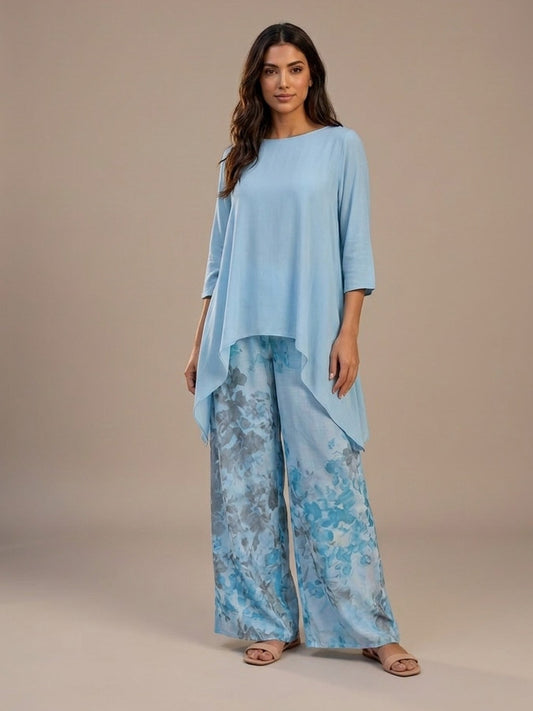 Conjunto Fluido Floral