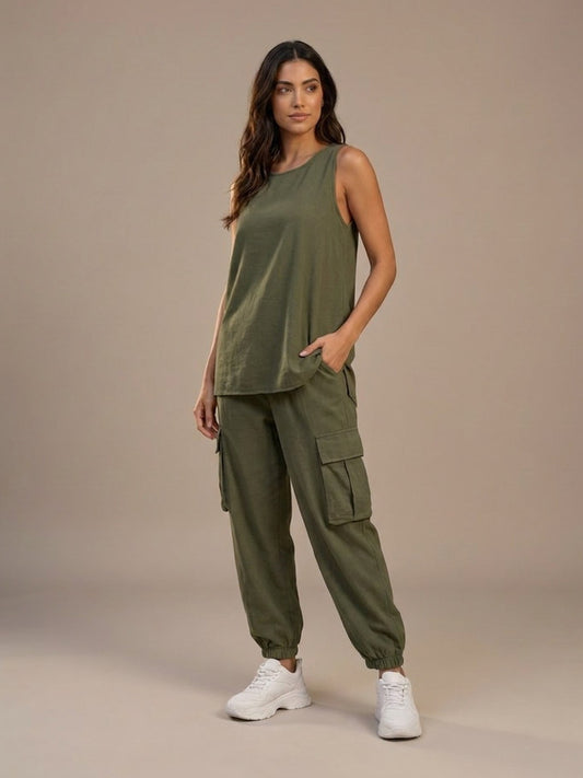 Conjunto Casual de Lino