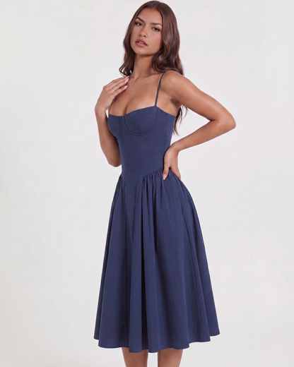 Vestido Francesca – Azul Marino